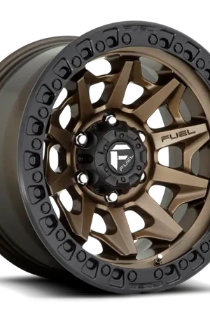 Fast Shipping Fuel D696 Covert Wheel 20x9 8x180 Matte Bronze With Black Ring 20mm - FREE T-SHIRT INCLUDED!