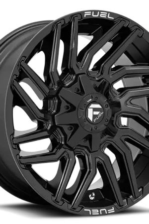 Fuel D776 Typhoon Wheel 20x9 6x135 & 6x139.7 Gloss Black 1mm - FREE T-SHIRT INCLUDED! Clearance