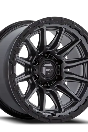 Fuel Fc866 Piston Wheel 20x9 6x135 Matte Gunmetal w/ Gloss Black Lip 1mm - FREE T-SHIRT INCLUDED! Direct From Manufacturer