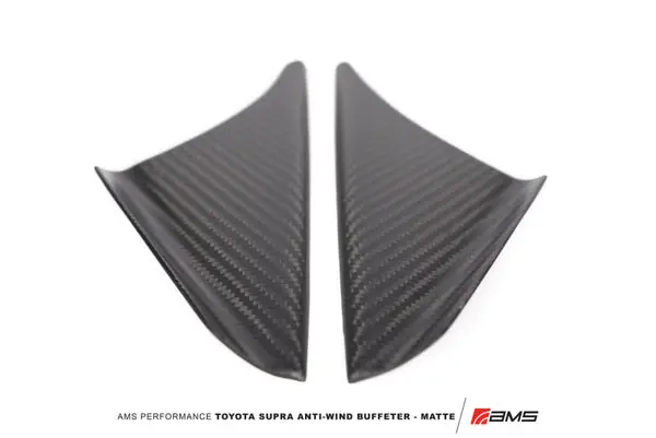 Final Sale AMS Performance 2020+ Toyota GR Supra Anti-Wind Buffeting Kit - Matte Carbon