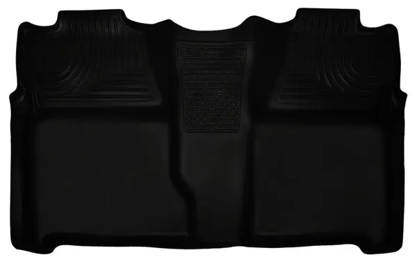 Husky Liners 07-13 Chevy Silverado 1500/2500HD Crew Cab PU Weatherbeater Black 2nd Seat Floor Liner Special Offer