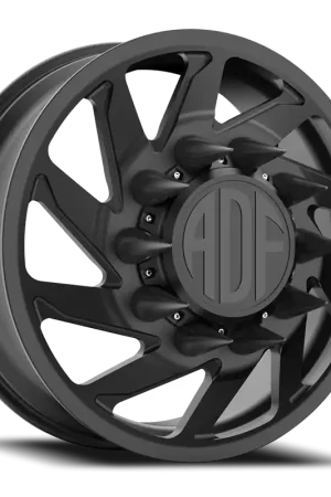 Price Cut Adf Contractor Left Dually Wheel 26x8.25 8x170 Satin Black 132mm - MINIMUM PURCHASE OF 4 - FREE T-SHIRT INCLUDED!