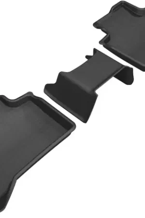 3D MAXpider 2018-2020 BMW X3 (G01)/X4 (G02) Kagu 2nd Row Floormats - Black Secure Checkout