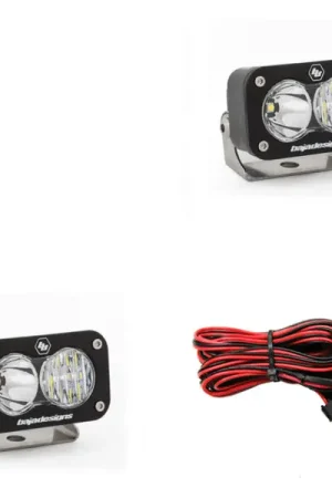 Baja Designs S2 Sport Driving Combo Pattern Pair LED Work Light - Clear Price Cut