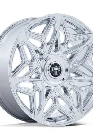 Price Drop Dub Dc274 Anomaly Wheel 22x9 Blank Custom Drilled Chrome 15mm DC274PX22900015 - FREE T-SHIRT INCLUDED!