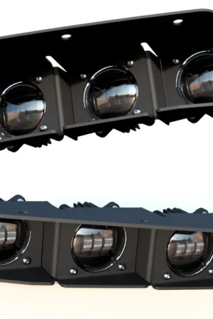 Oracle Lighting ORACLE Lighting 2021-2024 Ford Bronco Triple LED Fog Light Kit for Steel Bumper FQCV 5890-006 Latest