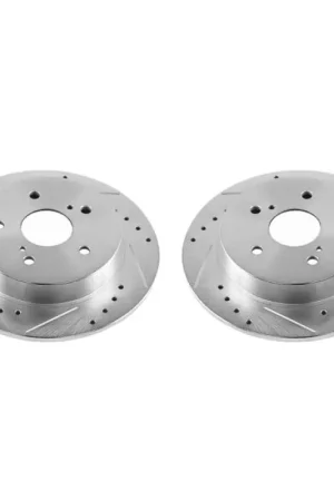 Place Order Power Stop 07-13 Suzuki SX4 Rear Evolution Drilled & Slotted Rotors - Pair