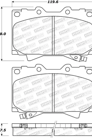 StopTech Street Brake Pads Best Choice