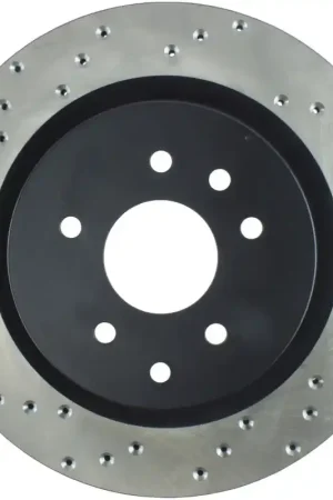 Worldwide Shipping StopTech Drilled Sport Brake Rotor