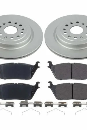 Power Stop 2019 Ram 1500 Rear Z17 Evolution Geomet Coated Brake Kit Brand New