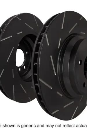 Top Rated EBC 2016+ Lexus RX350 3.5L USR Blackdash Sport Slotted Front Rotors