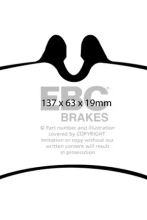 EBC 07+ Dodge Sprinter 2500 Ultimax2 Rear Brake Pads Bulk Order