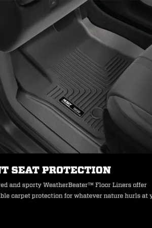 Husky Liners Weatherbeater - Front & 2nd Seat Floor Liners BBVR 95101 Certified