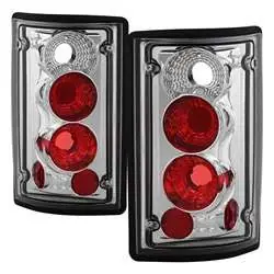 Clearance Spyder Euro Style Tail Lights - Chrome FCLH 5002921