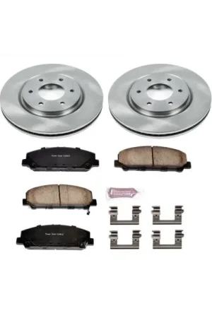 Power Stop 12-15 Nissan Armada Front Autospecialty Brake Kit Warranty Included