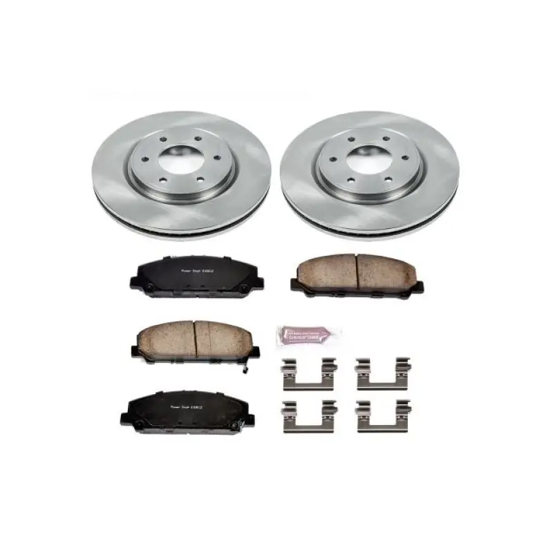 Power Stop 12-15 Nissan Armada Front Autospecialty Brake Kit Warranty Included