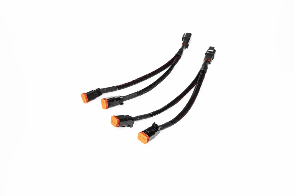 Time-Limited Morimoto Splitters: Deutsch 2P Male to 2x Deutsch 2P Female (Pair) HTMC BAF151