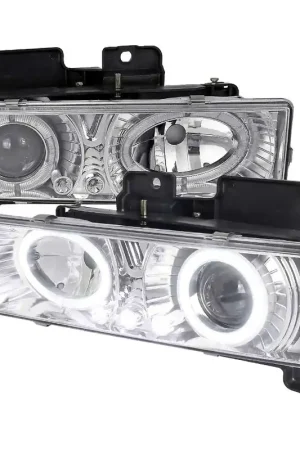 Spec-D Chrome Halo Projector Headlights SPE LHP-C1088-RS Hassle-Free Returns
