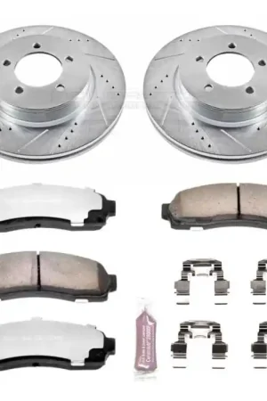 Power Stop 02-05 Ford Explorer Front Z36 Truck & Tow Brake Kit Free Delivery