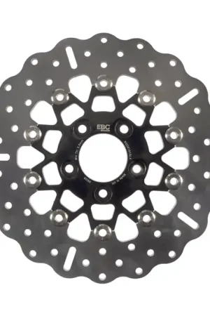 EBC 2003 Harley-Davidson Sportster XL 883 R 100th Anniversary Edition Rear Black Chrome Rotor Reduced Price