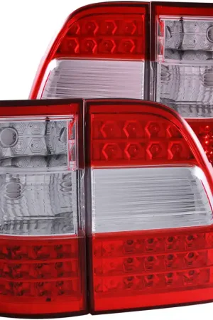 Special Offer ANZO 1998-2005 Toyota Land Cruiser Fj LED Taillights Red/Clear G2