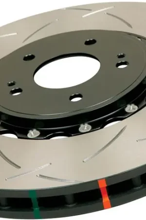 Big Sale DBA 03-07 350Z / 03-04 G35 w/ Brembo Front Slotted 5000 Series 2 Piece Rotor Assembled w/ Black Hat