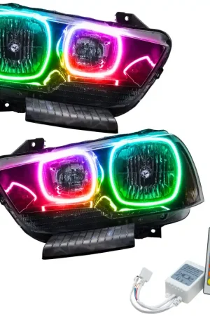 Oracle 11-14 Dodge Charger SMD HL (Non-HID) - ColorSHIFT w/ Simple Controller Genuine