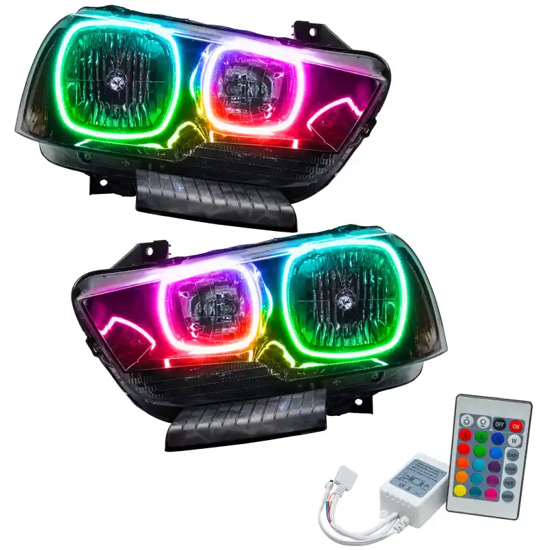 Oracle 11-14 Dodge Charger SMD HL (Non-HID) - ColorSHIFT w/ Simple Controller Genuine