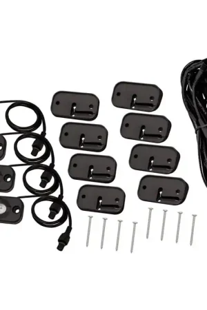 Westin LED Rock Light Kit - 07-18 Jeep Wrangler JK / 18-19 Jeep Wrangler JL - Black Popular