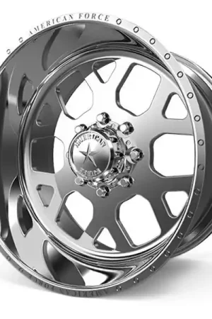 American Force Forged Wheels Shield 98 Polished 22x14 -73mm Offset 8x170 Last Chance