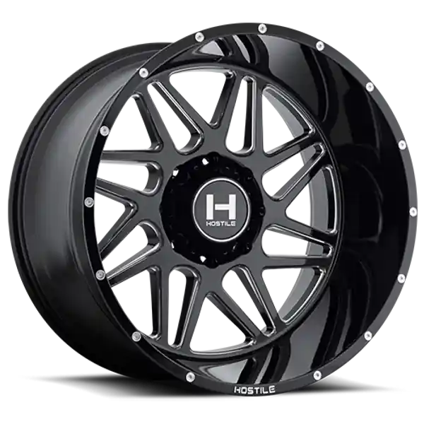 Hostile Wheels Sprocket H108 Blade Cut 22x10 -25mm Offset 8x165.1 (8x6.5) Weekend Sale