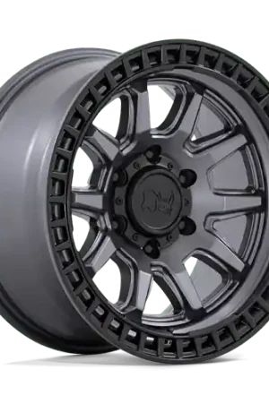 BR CALICO 17X8.5 5X120 74 M-GMTL BLK +34 Fresh Stock