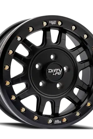 Dirty Life 9309R Canyon Pro 15x7 5x114.3 38mm Offset/ 77mm Hub Matte Black - Beadlock Warranty Included