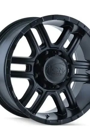 Hot Picks ION Alloy Wheels 179 Matte Black 20x9 12mm Offset 8x170