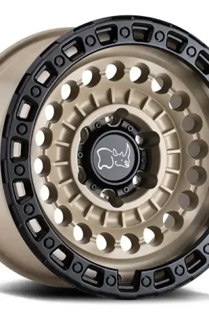 Black Rhino Wheels Sentinel Desert Sand with Black Ring 20x9.5 12mm Offset 6x114.3 (6x4.5) Markdown