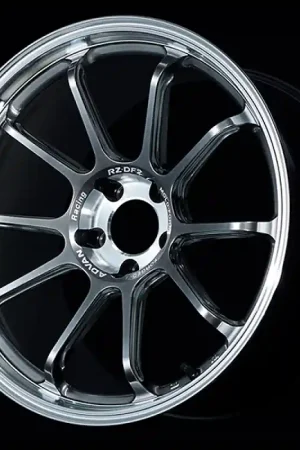 Fresh Stock Advan RZ-DF2 19x9.5 / +22 Offset / 5x120 / 72.5mm Bore / Diamond Cut and Hyper Platinum Black