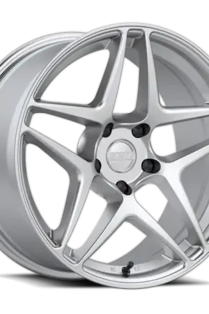 Time-Limited Kansei K15H Astro 19x9.5in / 5x112 BP / 35mm Offset / 66.6mm Bore - Hyper Silver Wheel