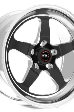 Weld S71 17x11 / 5x4.5 BP / 8.4in. BS Black Wheel (Low Pad) - Non-Beadlock Limited Offer