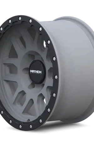 Mayhem 8304 Delta 17x9 / 6x139.7 BP / -12mm Offset / 106mm Hub Matte Gunmetal- Matte Black Lip Wheel Price Drop