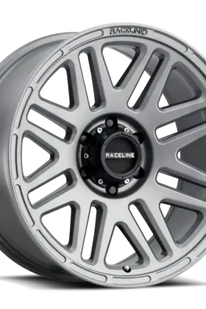 Discount Raceline 944GS Outlander 16x8in / 5x139.7 BP / 0mm Offset / 106.5mm Bore - Greystone Wheel