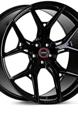 Budget Vossen HF-5 22x10.5 / 5x112 / ET30 / Deep Face / 66.5 - Gloss Black Wheel