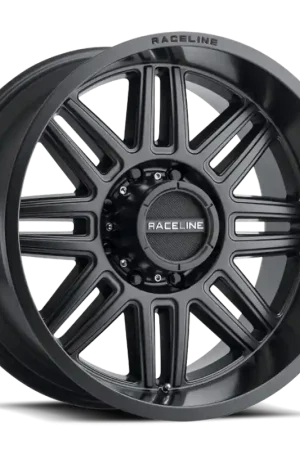 Big Sale Raceline 948B Split 18x9in / 8x170 BP / -12mm Offset / 125.2mm Bore - Satin Black Wheel