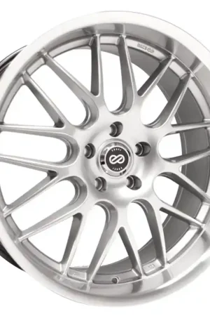 Enkei Lusso 20 x 8.5 40mm Offset 5x114.3 Bolt Pattern Hyper Silver w/ Machined Lip Wheel Trending