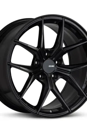 Enkei TSR-X 18x8 45mm Offset 5x114.3 BP 72.6 Hub Bore Gloss Black Wheel New Arrival