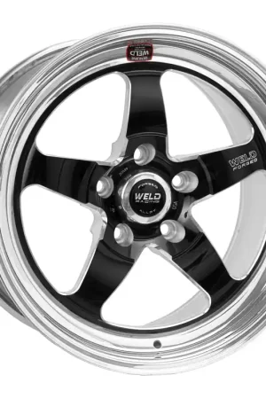 Best Choice Weld S71 17x10 / 5x4.75 BP / 6.4in. BS Black Wheel (Low Pad) - Non-Beadlock