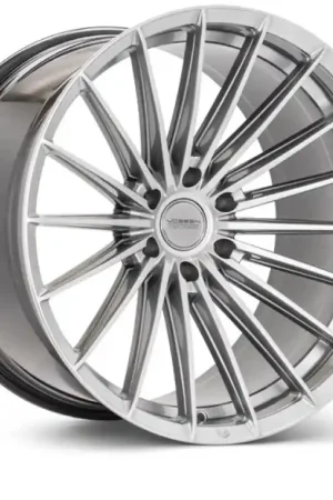 Money Back Guarantee Vossen HFX-4 17x9 - 6x139.7 - ET0 - Super Deep - 106.1 - Hyper Silver Wheel