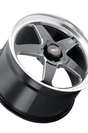 Price Drop Weld S104 15x5 Ventura 5x114.3 ET19 BS3.75 Gloss BLK MIL DIA 78.1