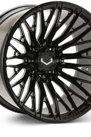 Free Delivery Vossen VFX-04 22x12 - 6x139.7 - ET44 - Ultra Deep - 78.1 - Gloss Black Wheel