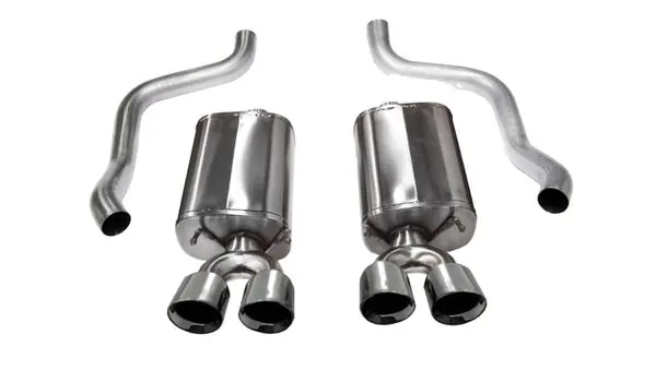 Corsa 2009-2013 Chevrolet Corvette C6 6.2L V8 Polished Sport Axle-Back Exhaust Popular