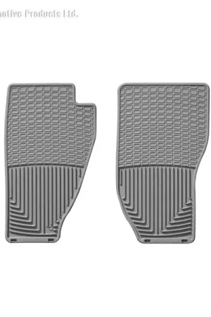 WeatherTech 84-96 Jeep Cherokee (2 door) Front Rubber Mats - Grey Get Yours